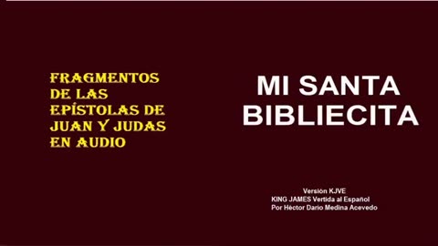 MI SANTA BIBLIECITA 62 Epístolas Juan y Judas