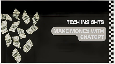 Make Money With chatgpt