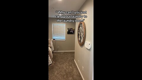 Why carry the laundry?