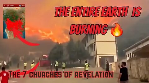BIBLICAL locust everywhere !! world on fire..🫣