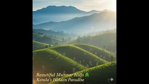 Beautiful Munnar Hills | Kerala’s Hidden Paradise | Peaceful Nature Scenery