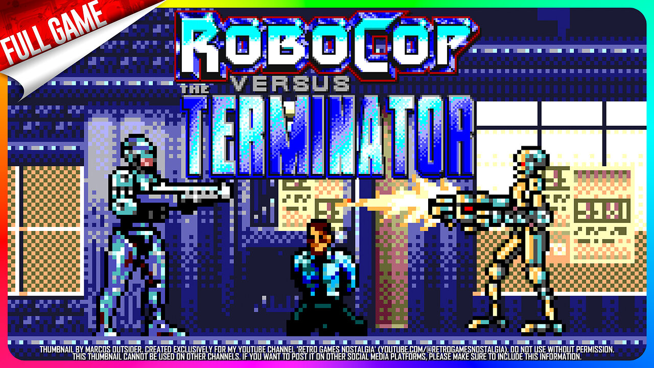 RoboCop versus The Terminator (Master System - EU/NTSC) Longplay