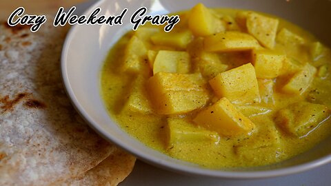 “Velvety Potato Curry | Creamy, Rich & Delicious | Vegetarian” | Surprise Your Taste Buds!