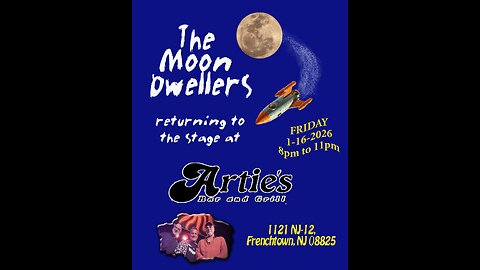 LIVE FOH - The Moon Dwellers (Blues/Folk/Rock Covers & Originals)