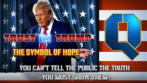 ✅️TRUST IN TRUMP: THE SYMBOL OF HOPE