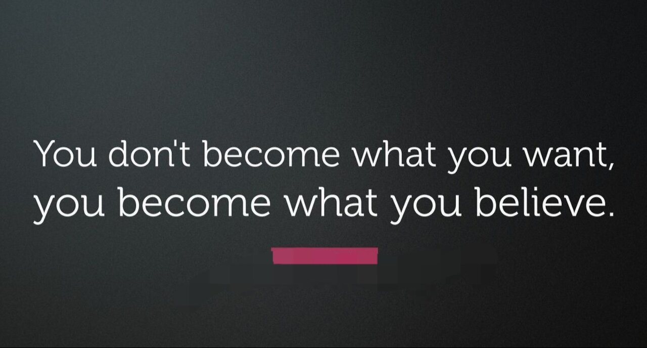 I don't want to become like you