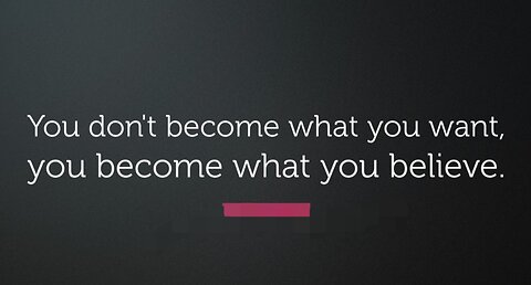 I don't want to become like you