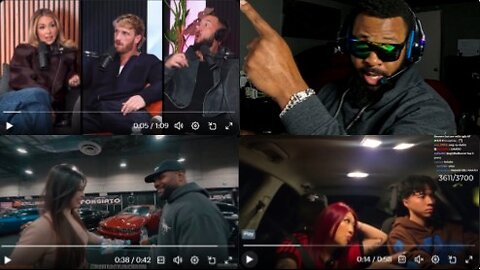 Ray & Nina stream_Logan Paul “Japanese Forest” jokes_Rampage Jackson kept it REAL