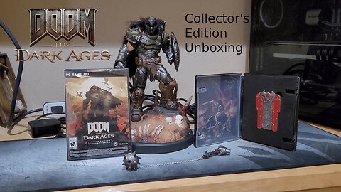 DOOM The Dark Ages Collector's Edition Unboxing