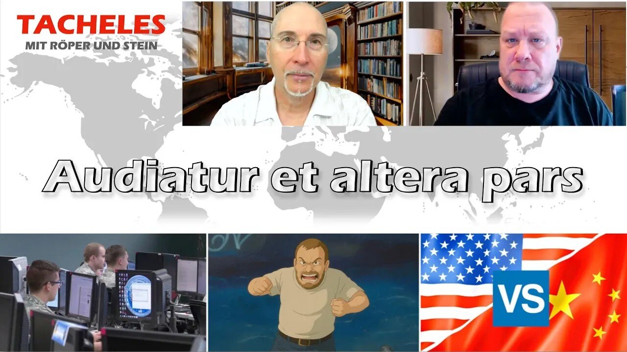 13.6.25🇩🇪🇦🇹🇨🇭NUOVISO🎇👉🇪🇺RÖPER & STEIN Tacheles #163🇪🇺👈🗽"AUDIATUR ET ALTERA PARS"