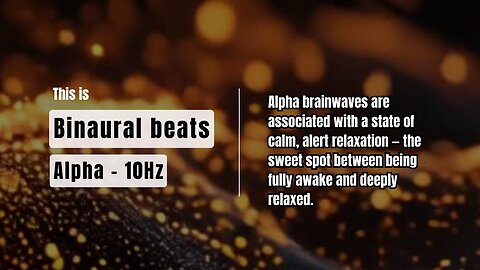 Alpha Binaural Beats 10Hz – Brainwave Music for Focus, Study, Meditation & Clarity