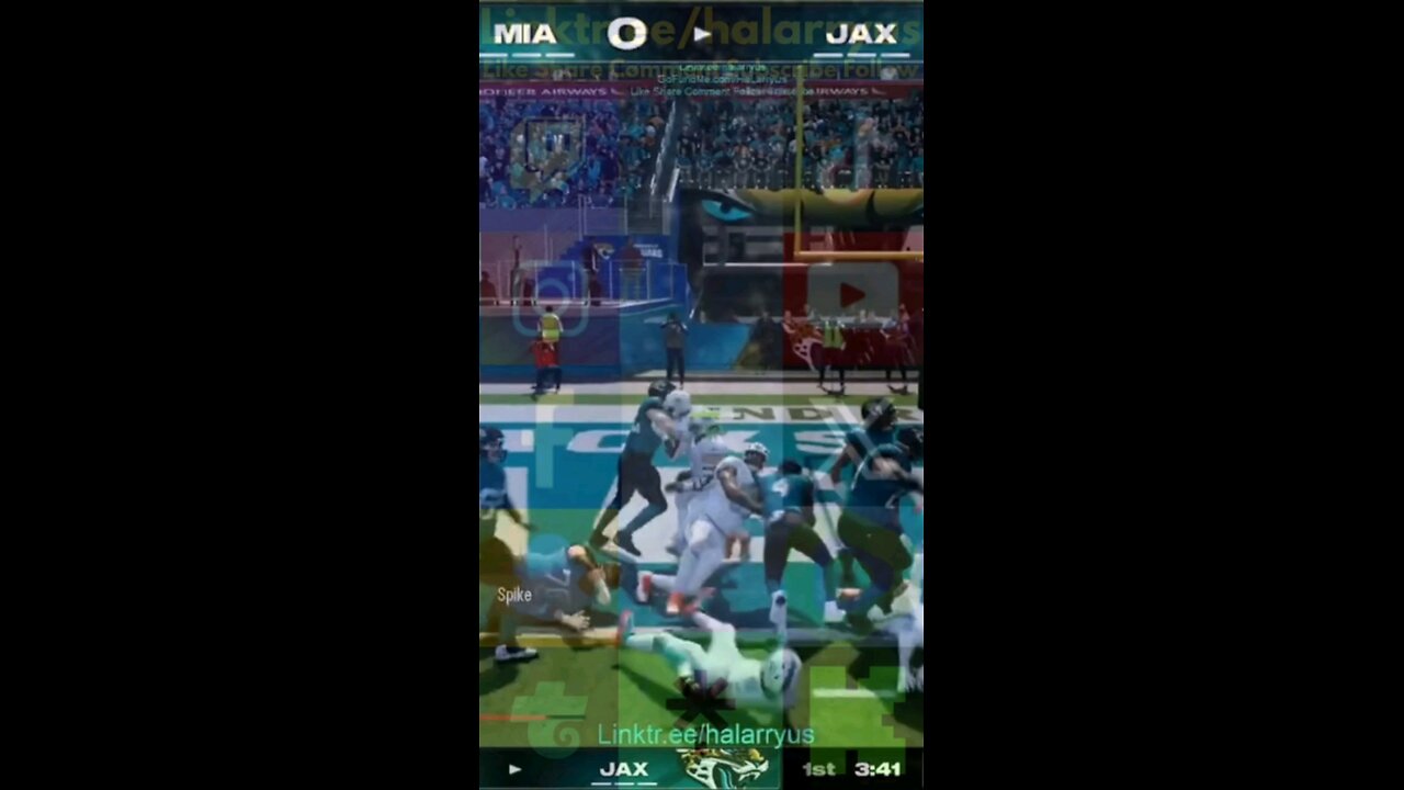Confidence Builder JAX 7 vs MIA 0 #AllMadden #Madden25 #NFLmadden #madden