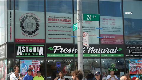Confrontations at Anti-Zohran and Pro-Zohran Protest in Astoria Queens