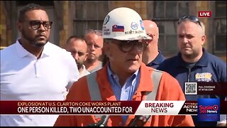 US Steel plant explosion press conference