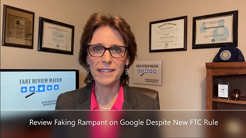 Review Faking Rampant on Google Despite New FTC Rule