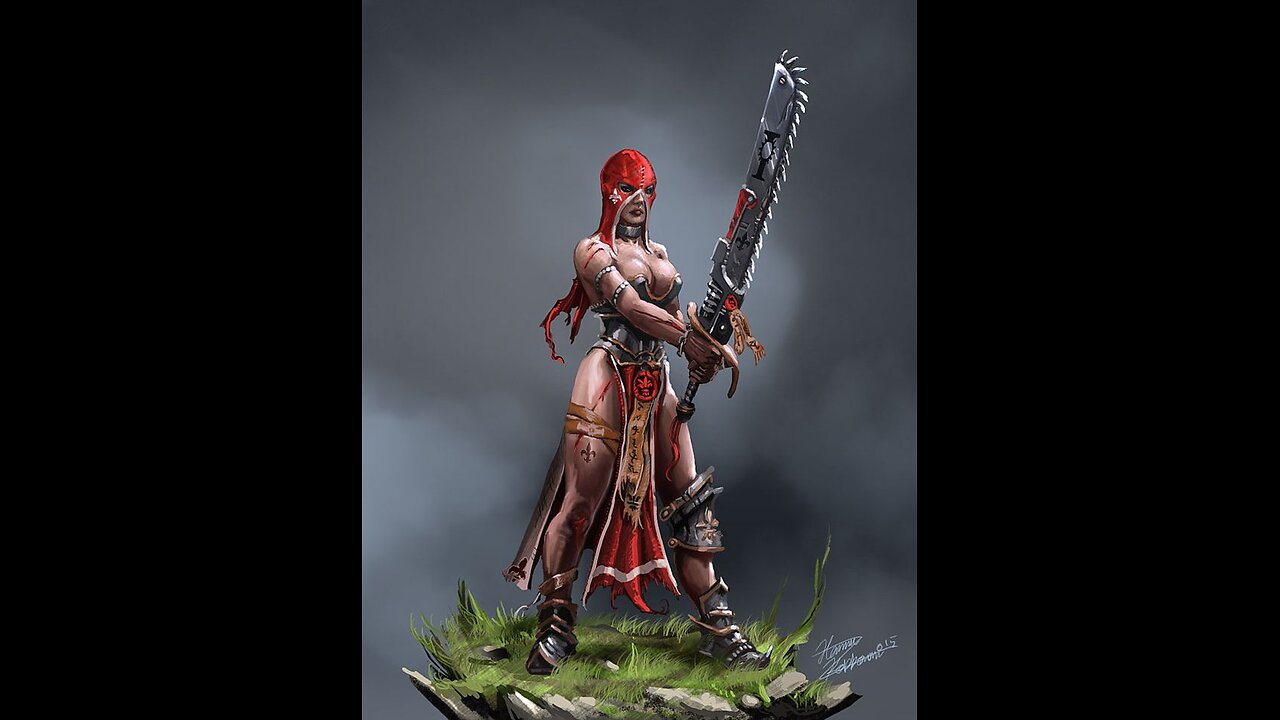 Unsolicited 40k Lore Orks, Assstartes, While Playing Nikke Game As Sexy Homie Looses