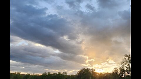 Lawrence County PA Sunset Time Lapse 5-20-25