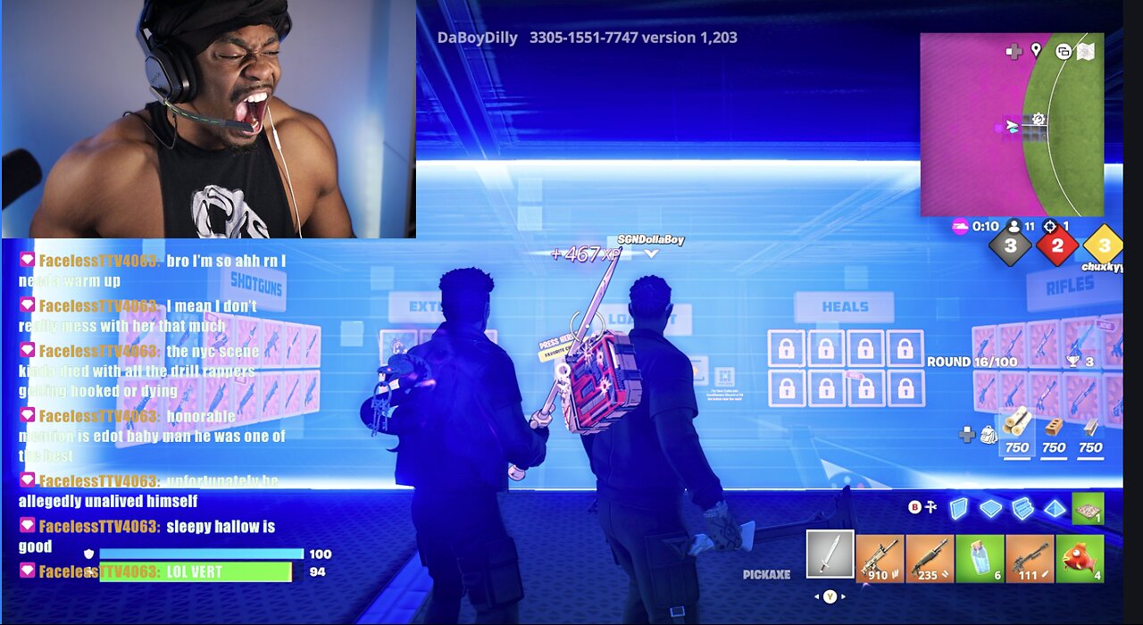 FORTNITE LIVE MR 303 HEADHSOT 1vertwheeler