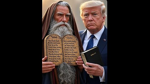 8/28/2025 - Parallels of Moses and Trump! Trump rolling out Greatness!