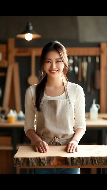 She Makes a Stunning Resin & Wood Table 😍