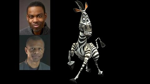 Animated Voice Comparison- Marty (Madagascar)