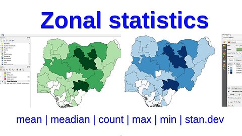 Zonal Statistics Explained | Step-by-Step Tutorial for Beginners