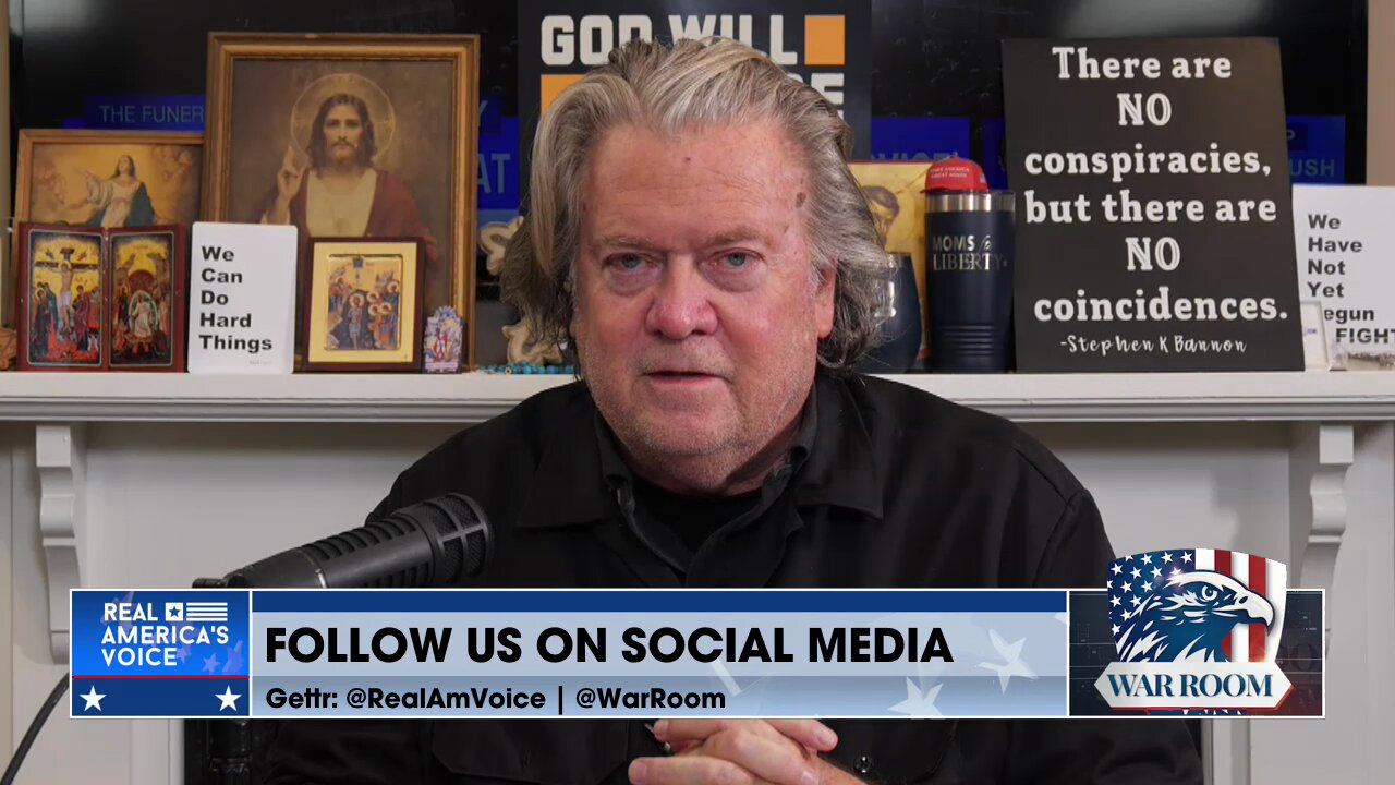 BANNON: We’re Told This AI Race Is A Sputnik Moment, Yet Jensen Huang, The Arms Dealer, Will Sell The Most Advanced Chips To Anybody!