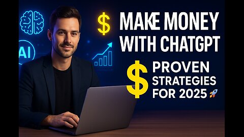 💰 5 Proven Ways to Make Money with ChatGPT in 2025 (No Skills or Investment Needed!)