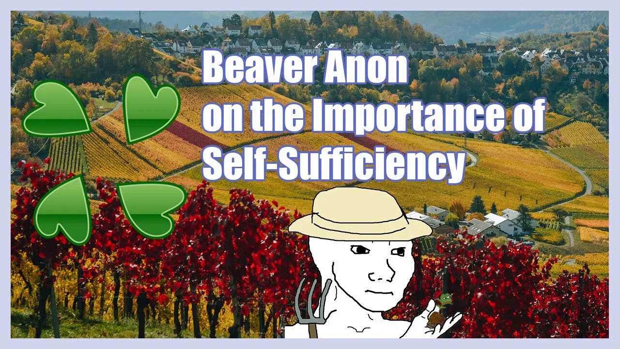 Beaver Anon on the Importance of Self Sufficiency | 4chan Greentext | Cloverlawn