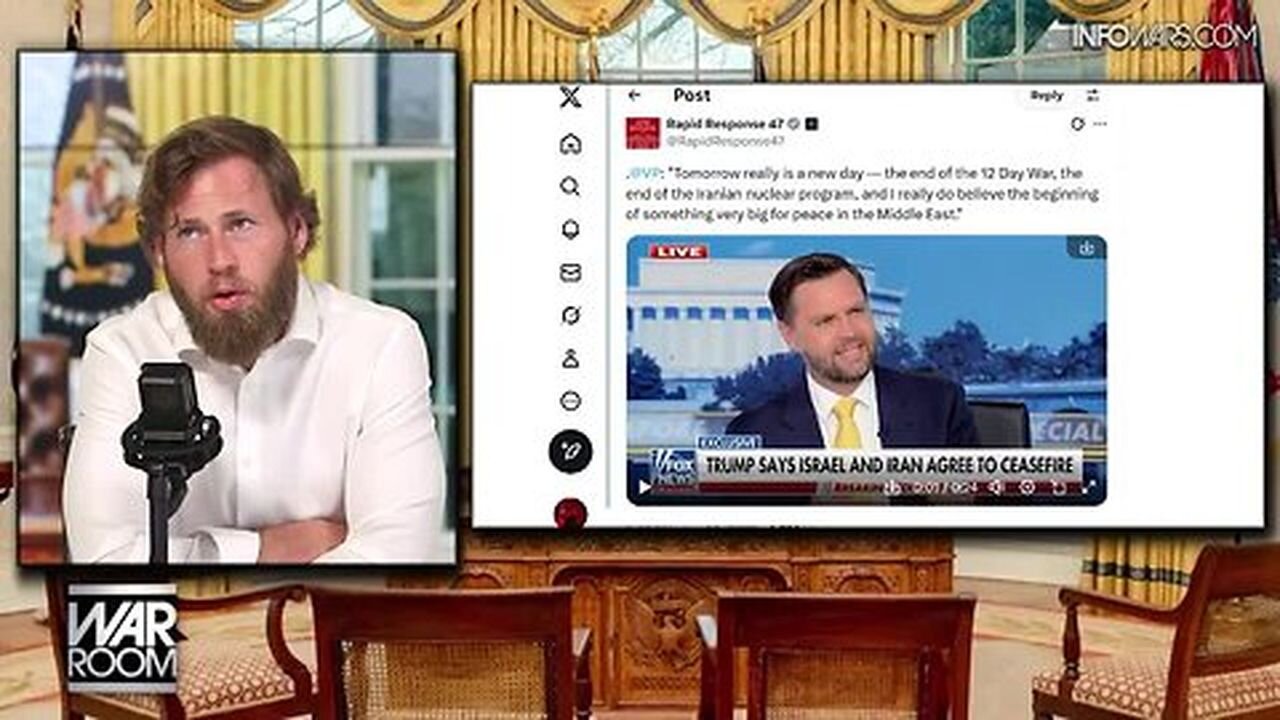 Did JD Vance Just Announce Regime Change In Iran?