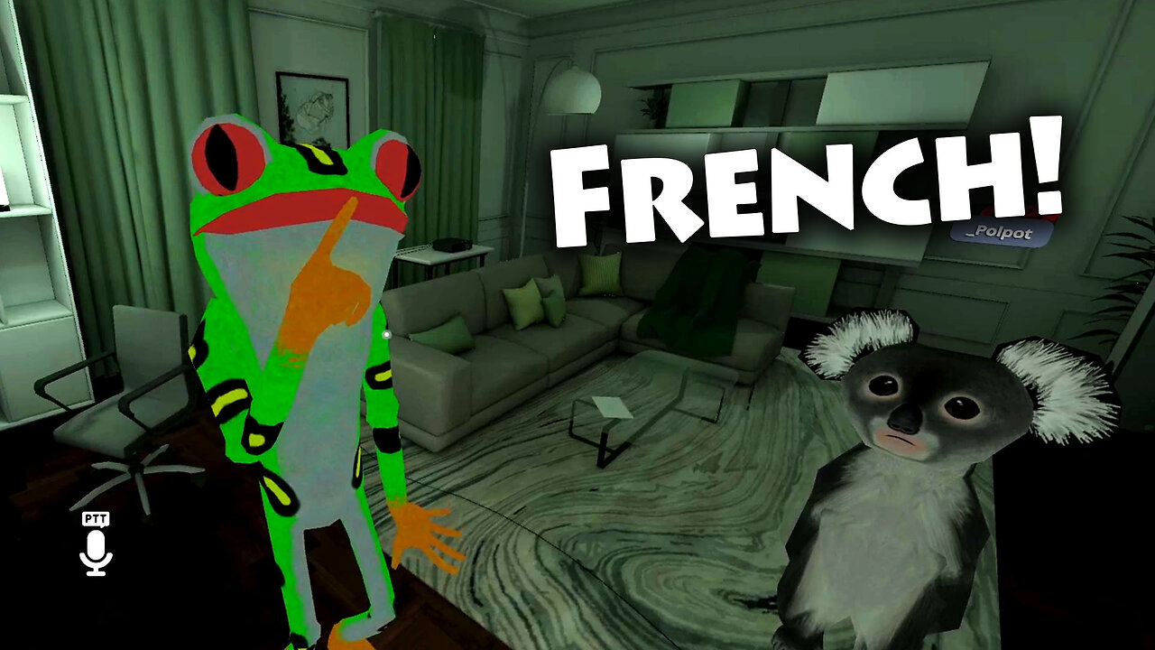 Learning French in VR Chat