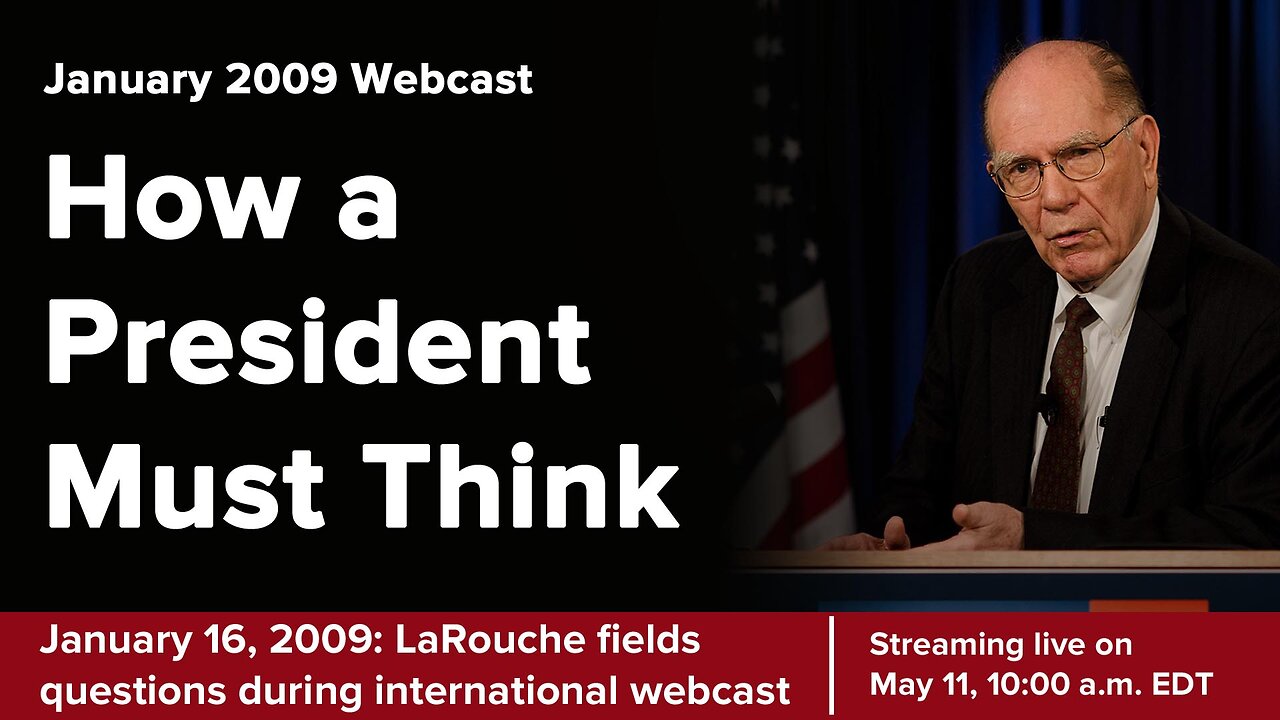 How a President Must Think