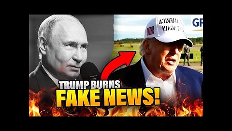 Trump BLASTS Russia-Ukraine Strikes, Burns ‘FAKE NEWS’ Reporter in Epic Rant! | Elijah Schaffer