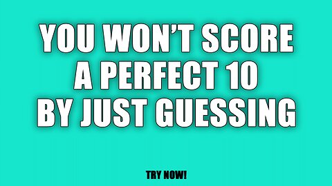 Stop guessing, start thinking!