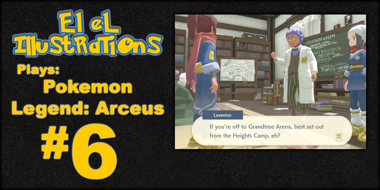 El El Plays Pokémon Legends: Arceus Episode 6: Hop in Style