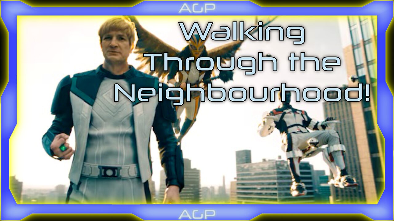 Playing Walking Through the Neighbourhood