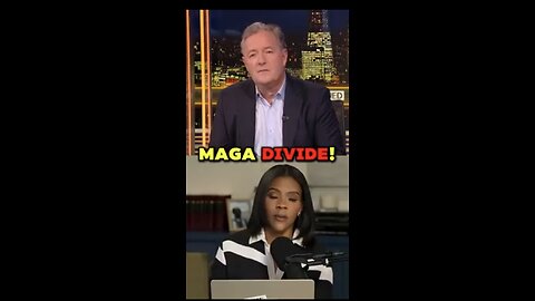 Candace Owens Reacts To The SPLIT in the MAGA Movement 😬