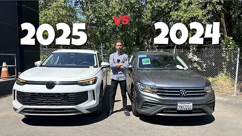 New 2025 Tiguan vs Old 2024 Tiguan