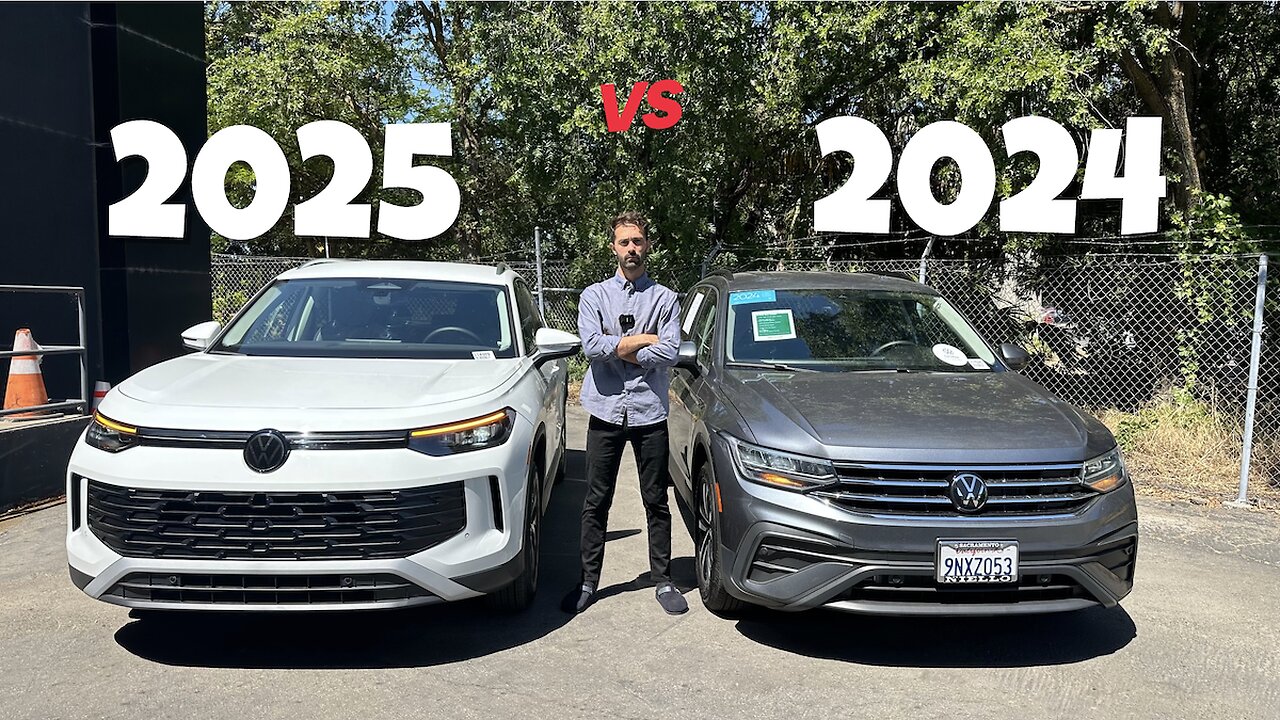 New 2025 Tiguan vs Old 2024 Tiguan