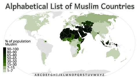 Muslim Countries in the World in Alphabetical Order A-Z