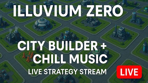 “Illuvium Zero | Chill City Building + Vibes 🎵 | Web3 Strategy Live”