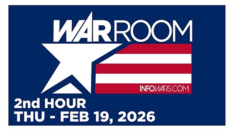 WAR ROOM [2 of 3] Thursday 2/19/26 • LES WEXNER EPSTEIN DEPOSITION, News, Reports & Analysis