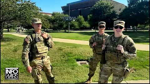 MUST-WATCH: Citizens Across DC Thank National Guard Troops