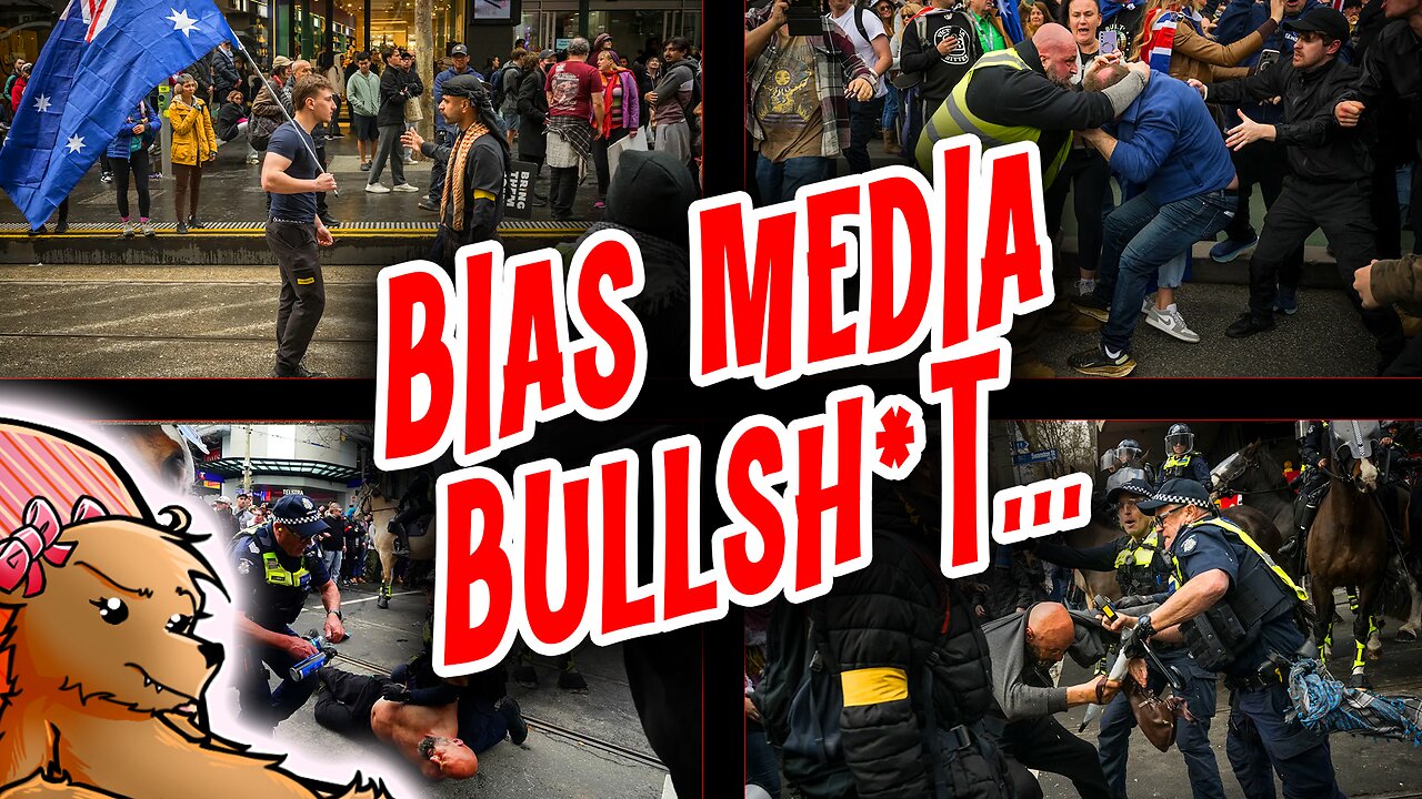 BIAS MEDIA BULLSH*T!! - The Real March for Australia...
