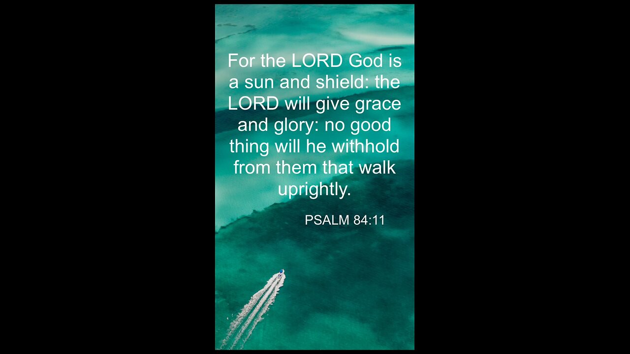 Psalm 84:11