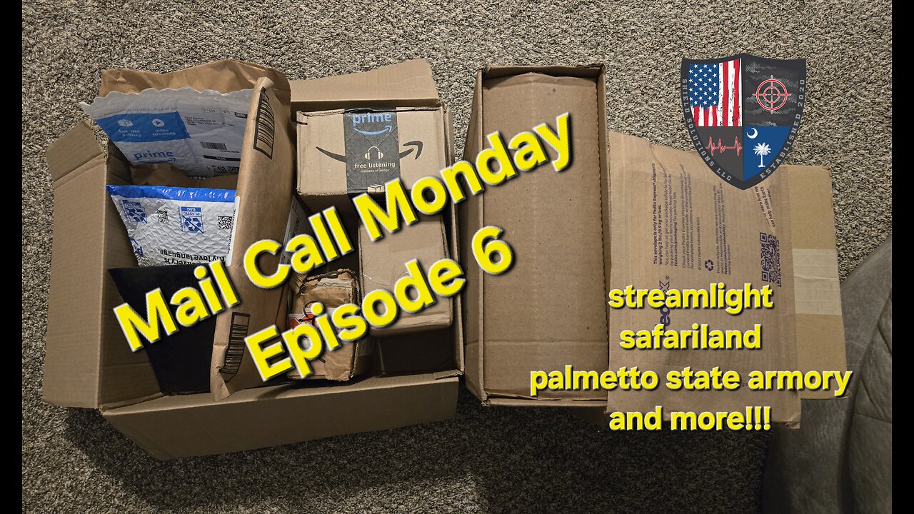 Mail Call Monday!!! (Episode 6) June 2025: Streamlight, Safariland, Blazer Brass, Speer, and more!!