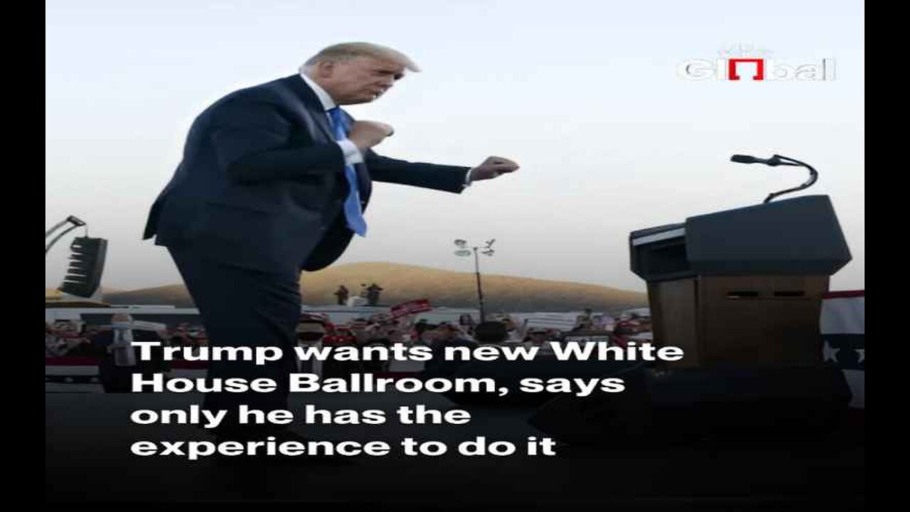 Trump Announces Plans to Add a Ballroom to the White House