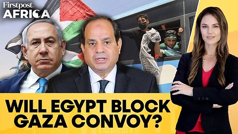 Gaza-Bound _March Of The Free_ Convoy Reaches Libya_ Egypt To Block March_ _ Firstpost Africa _ N18G
