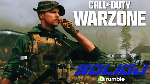 🔴Live - S0lidj Back 2 The Warzone