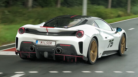 Supercars Accelerating LOUD - SVJ Roadster, 9FF Turbo S, 488 Pista, Huracan Tecnica, 991.2 GT3 RS